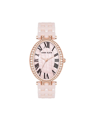 Céramique Anne Klein Oval Bracelet Watch   | CWQ-1964016